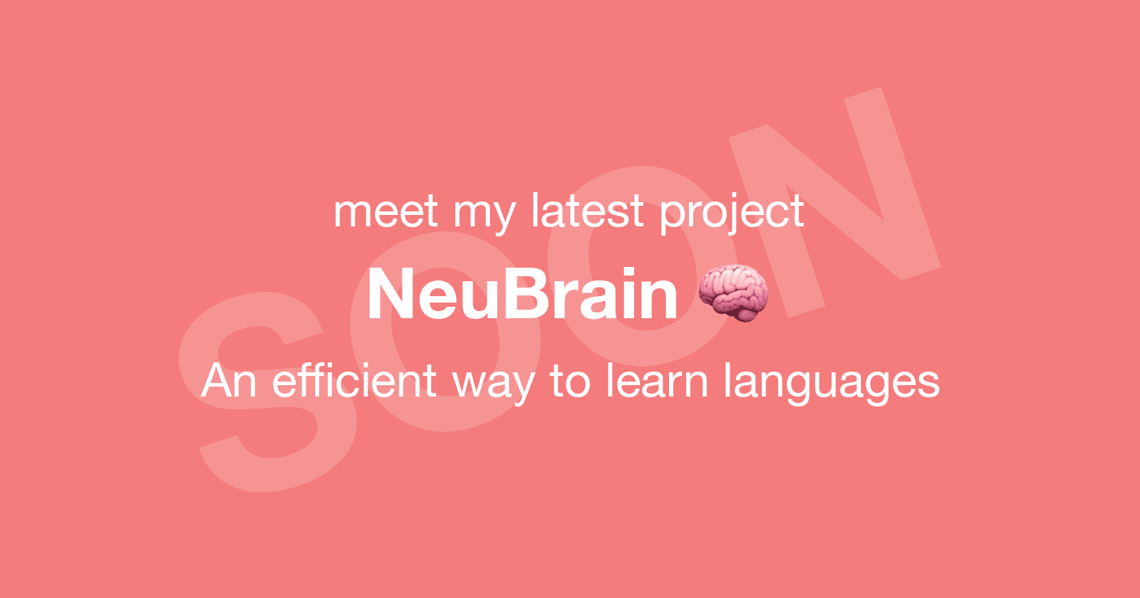 NeuBrain - My first SaaS using Flutter and Rust (Soon!)